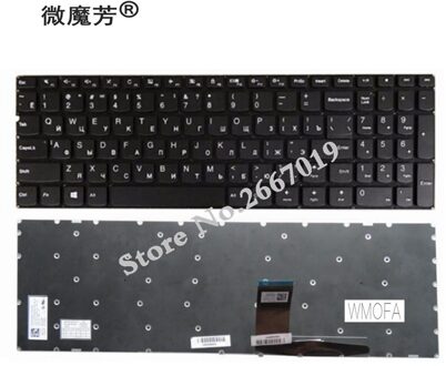 Russische Toetsenbord VOOR Lenovo voor Ideapad 310-15ABR 310-15IAP 310-15ISK 310-15IKB RU laptop toetsenbord Geen backlight