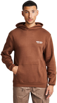 Russo Hoodies Heren - Bruin - Maat S Brown