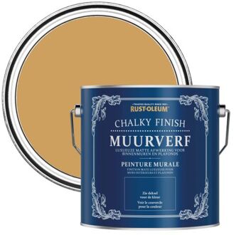 Rust-Oleum Chalky Finish Muurverf - Dijon 2,5l