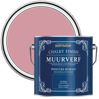 Rust-Oleum Chalky Finish Muurverf - Oudroze 2,5l