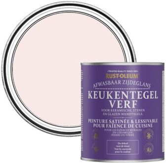 Rust-Oleum Keukentegelverf Zijdeglans - Porselein Roze 750ml
