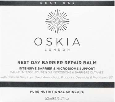 Rustdag Barrier Repair Balsem voor Huidhydratie en Voeding 50 ml - One Size