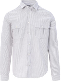 Ruster casual overhemd met lange mouwen Veelkleurig