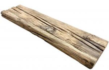 Rustiek eiken spoorwegplank 80 x 30 cm