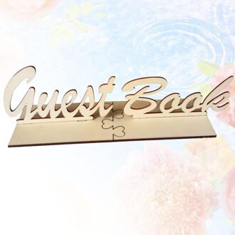 Rustieke Houten Gastenboek Teken Tafel Gastenboek Teken Voor Bruiloft Verjaardag Baby Shower Party Tafel Decoratie