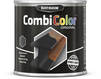 Rustoleum Rust-oleum Combi Hamerslag Zwart 250ml