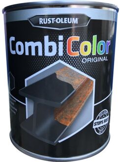 Rustoleum Rust-oleum Combicolor Anti-roest Primer En Afwerking Gehamerd Zwart 750ml