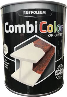 Rustoleum Rust-oleum Combicolor Original Grondlaag En Metaallak Wit Hoogglans 750ml