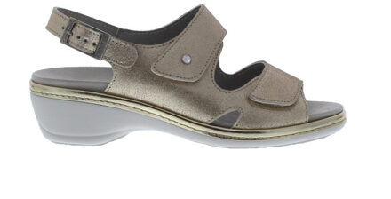 Ruth sandaal velcro | dames | maat: | nubuck Beige - 40