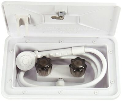 Rv Exterieur Douche Doos Quick Connect Spuit & Slang Kraan Slang Kit Voor Camper Camper Caravan Boot Accessoires Marine