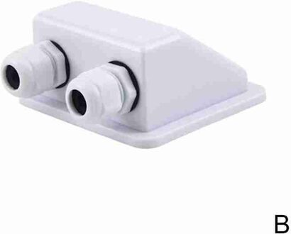 Rv Junction Box Solar Auto Plastic Dak Draad Entry Klier Doos Zonnepaneel Kabel Camper Junction Box Rv Caravan Accessoires