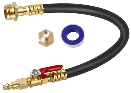 Rv Winterizing Kit Sprinkler Blowout Adapter Met Afsluitklep Voor Rv Camper Boot Camper Reizen Trailer Auto Exterieur Onderdelen