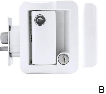 RV3 Entry Deurslot Handvat Knop Deadbolt Camper Slot Kan Kleur Sleutel Trailer 3 Panel Klink Reizen Kiezen Caravan v2O4