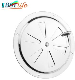 Rvs 316 Boot Marine Ronde Air Louvre Vent Grille Ventilatie Louvered Ventilator Grill Cover Side Knop Opening