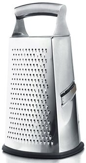 Rvs 4 Sides Multifunctionele Handheld Multi-Functionele Slijpen Knoflook Gember Fruit Groente Schaafmachine Slicer Cutter