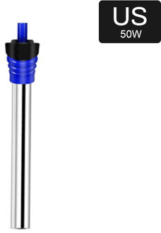 Rvs 50 W/100 W/200 W/300 W/500 W Dompelpompen Aquarium Heater Aquarium fish Tank Temperatuur Thermostaat Verwarmingselement US plug / 100W