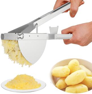 Rvs Aardappel Ricer Fruit Groente Voor Puree Fruit Juicer Maker Druk Keuken Accessoires Gereedschap