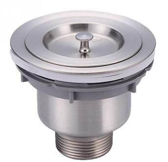 Rvs Abs Aanrecht Stopper Plug Voor Bad Drain Drainer Zeef Wastafel Water Rubber Zinken Filter Cover Sinkhole