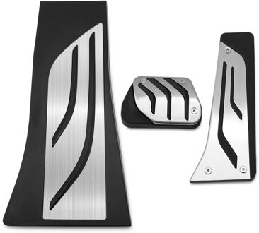 Rvs Accelerator Gas Rem Voetsteun Pedal Pad Voor Bmw X5 X6 F15 F16 E70 E71 E72 M At Lhd AT met rust uit