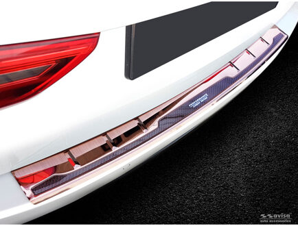 RVS Achterbumperprotector 'Deluxe' passend voor BMW 5-Serie...