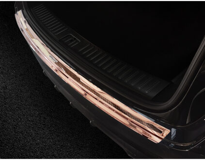RVS Achterbumperprotector 'Deluxe' passend voor Porsche...