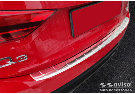 RVS Achterbumperprotector passend voor Audi Q3 II Sportback...