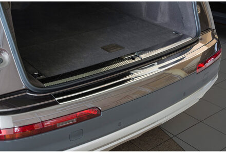 RVS Achterbumperprotector passend voor Audi Q7 2015-2019 &...