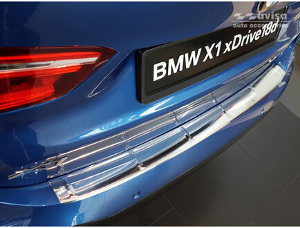 RVS Achterbumperprotector passend voor BMW X1 (F48) M-Pakket...