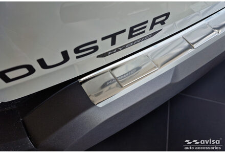 RVS Achterbumperprotector passend voor Dacia Duster III 2024- 'Ribs' AV235957
