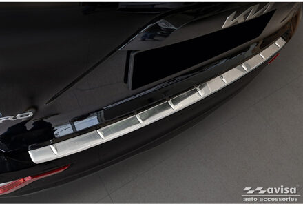 RVS Achterbumperprotector passend voor Kia Niro II Hybrid & Niro II EV (SG2) 2022- 'Ribs' AV235642
