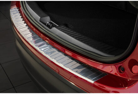 RVS Achterbumperprotector passend voor Mazda CX-5 2012-2017 'Ribs'