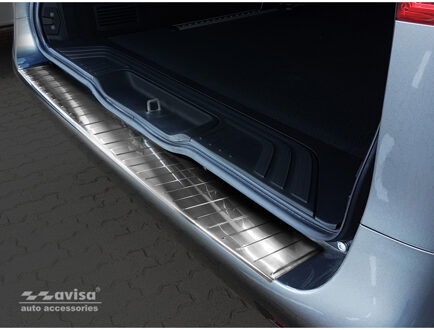 RVS Achterbumperprotector passend voor Mercedes Vito & V-Klasse 2014- 'Ribs' (Lange versie)