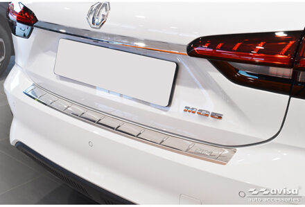 RVS Achterbumperprotector passend voor MG 5 SW (EV) 2022- 'British Flag' AV235574