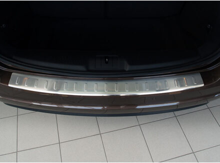 RVS Achterbumperprotector passend voor Seat Alhambra II / Volkswagen Sharan II 2010- 'Ribs'