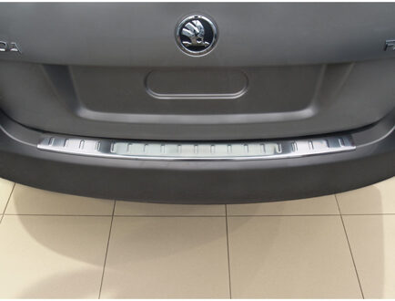 RVS Achterbumperprotector passend voor Skoda Fabia II Combi...