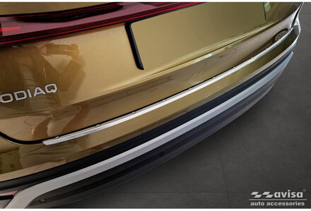 RVS Achterbumperprotector passend voor Skoda Kodiaq II (PS7) 2024- 'Ribs' AV235887