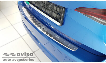 RVS Achterbumperprotector passend voor Skoda Octavia IV...