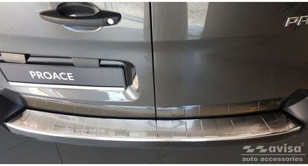 RVS Achterbumperprotector passend voor Toyota Proace II...