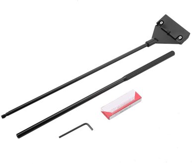 Rvs Aquaria Fish Tanks Cleaner Algen Schraper Afneembare Tank Scheermesje Glas Cleaner Multi-Tool Cleaner Kit Set