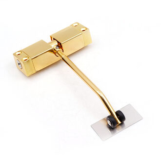 Rvs Automatische Voorjaar Deurdranger Deur Sluiten Apparaat Kan De Deur Sluiting Meubels Deur Hardware gouden