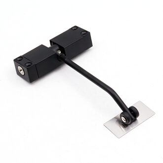 Rvs Automatische Voorjaar Deurdranger Deur Sluiten Apparaat Kan De Deur Sluiting Meubels Deur Hardware zwart