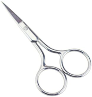 Rvs Baard Schaar Snor Trimmer Wenkbrauw Neus Haar Schaar Scheerapparaat Trimmer Kleine Nail Gereedschap Make-Up Beauty Tool