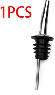 Rvs Bar Flessenstop Wijnfles Pourer Whisky Liquor Cap Uitloop Stopper Mond Dispenser Bartende Wijn Accessoires 1stk