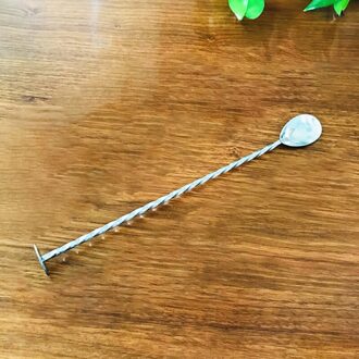 Rvs Bar Lepel Bartending Lepel Huishoudelijke Diy Cocktail Bartending Lepel Koffie Roeren Lepel 26 ~ 32 Cm 28cm