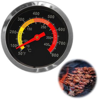 Rvs Barbecue Bbq Roker Grill Thermometer Temperatuurmeter 10-400 ℃