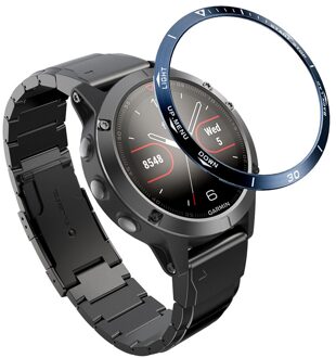 Rvs Bezel Ring Cover Voor Garmin Fenix 5/5 Plus Bezel Styling Case Cover Anti-Kras Bescherming Frame A3