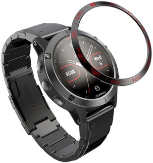 Rvs Bezel Ring Cover Voor Garmin Fenix 5/5 Plus Bezel Styling Case Cover Anti-Kras Bescherming Frame B2