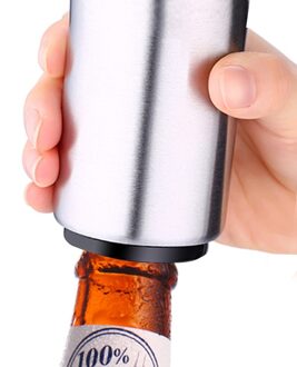 Rvs Bier Wijn Opener Automatische Flesopeners Bier Soda Cap Wijn Flesopener Keuken Bar Gereedschap Accessoires