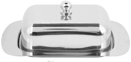 Rvs Botervloot Box Container Kaas Server Opslag Keeper Lade Met Deksel Voor Keuken Servies N50