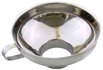 Rvs Brede Mond Trechter Huishoudelijke Inblikken Hopper Filter Voedsel Pickles Jam Trechter Keuken Gadgets Kookgerei